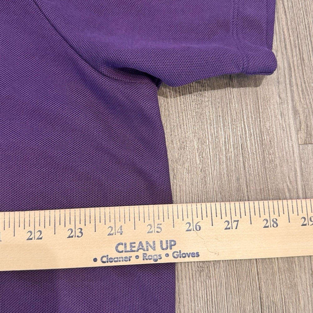 Tommy Bahama Mens IslandZone Polo XXL Purple Supima Cotton Holiday Martini Glass - Picture 12 of 12